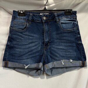 Streetwear Society Dark Blue Jean Shorts